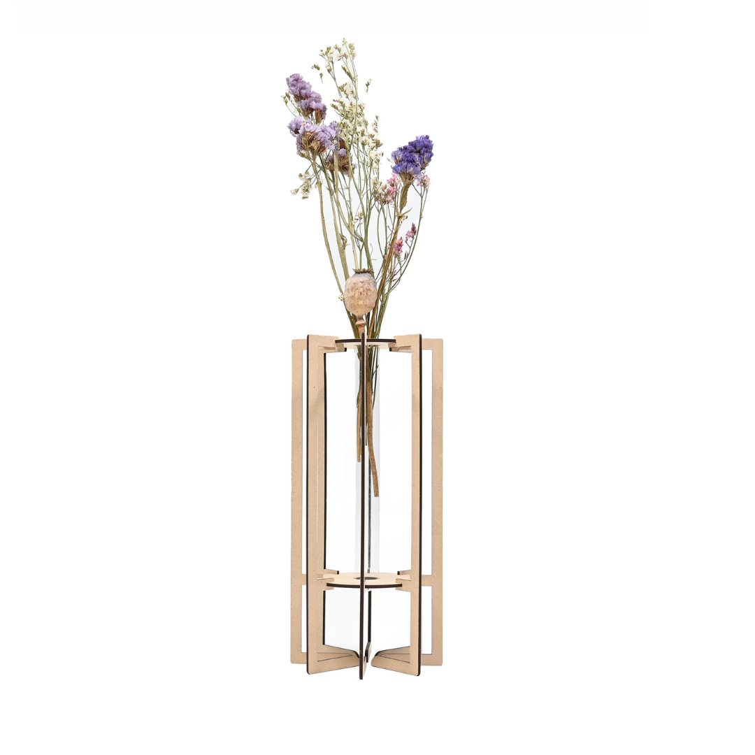 Square bloemenvaas