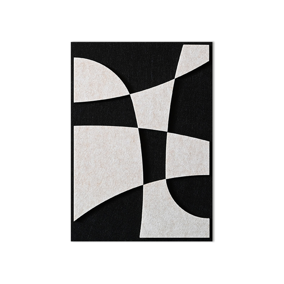 Dice vilt wanddecoratie