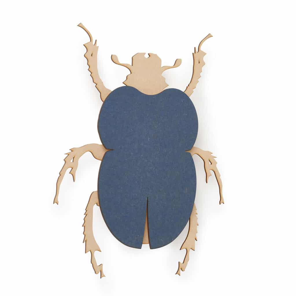 Kever wandlamp - babykamer in de kleur van Van Tjalle en Jasper