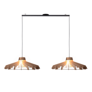 Nikolamp Tesla x Lightswing - Eettafel hanglamp in de kleur Twin van Van Tjalle en Jasper