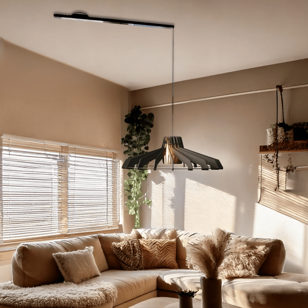 Nikolamp Tesla x Lightswing - Eettafel hanglamp in de kleur Twin van Van Tjalle en Jasper