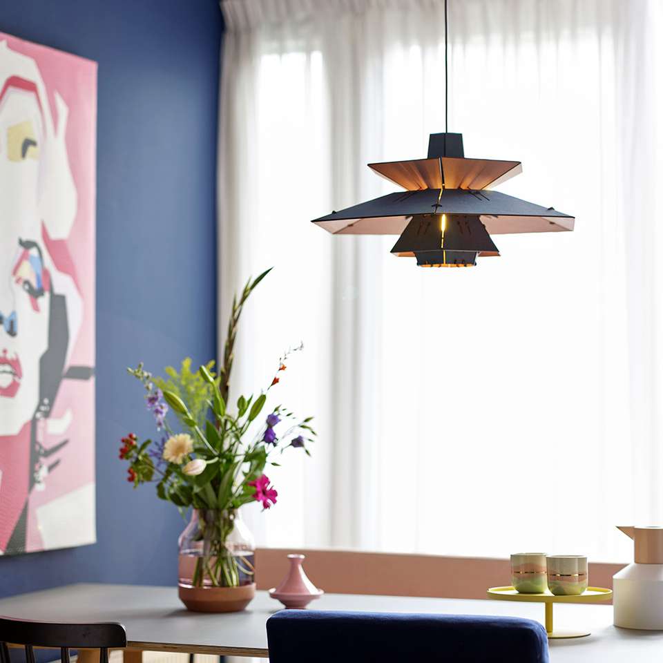 PM5 hanglamp - eetkamer in de kleur Aged Pink van Van Tjalle en Jasper