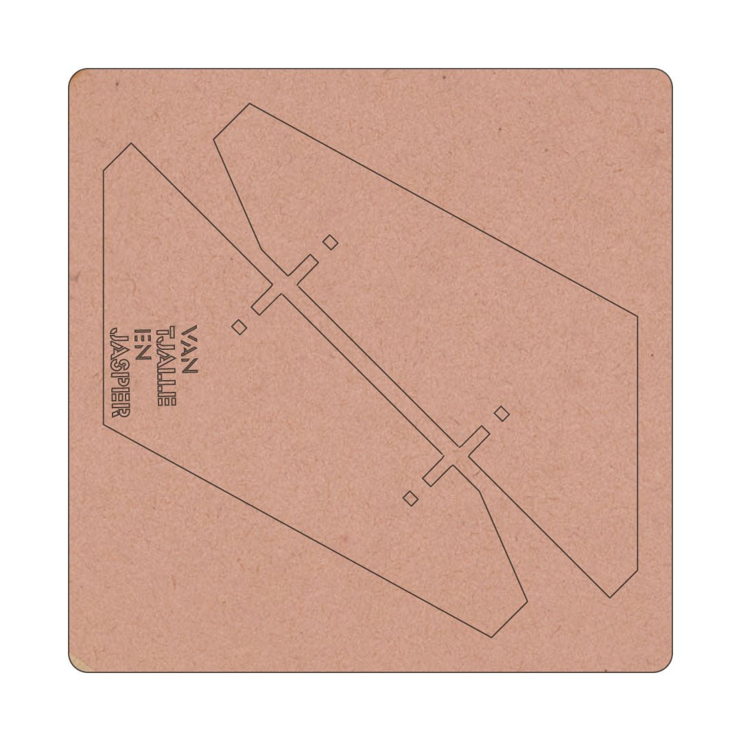 Ribben voor Mini - Spot - Mini - spot tafellamp in de kleur Aged Pink van Van Tjalle en Jasper