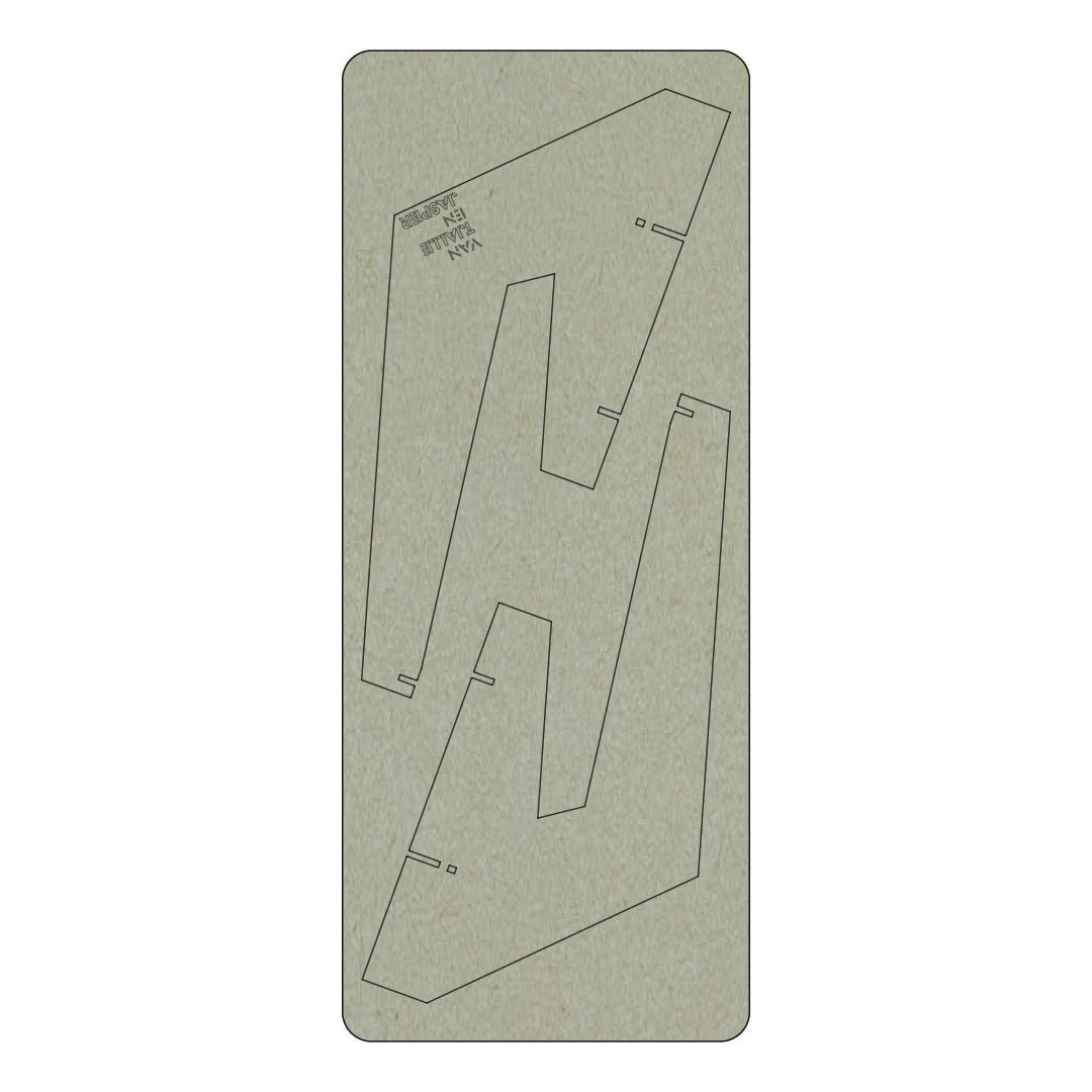 Ribben voor Spot - nik - Reserveonderdelen in de kleur Dirty Mint van Van Tjalle en Jasper