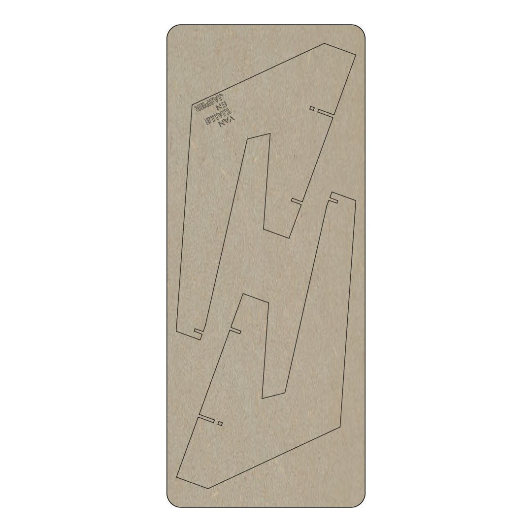 Ribben voor Spot - nik - Reserveonderdelen in de kleur Soft Grey van Van Tjalle en Jasper