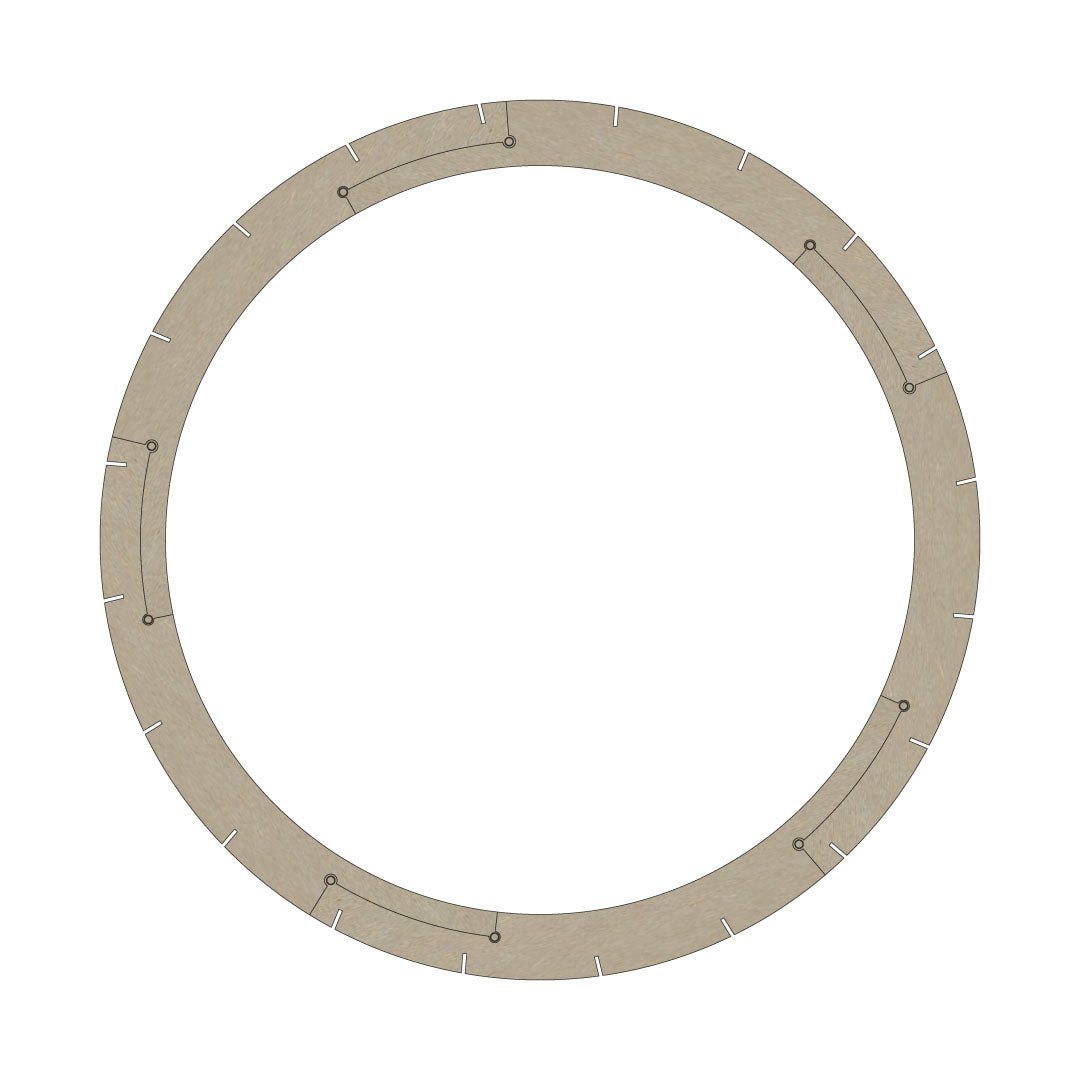 Ring voor Nikolamp Tesla - Nikolamp Tesla hanglamp in de kleur Soft Grey van Van Tjalle en Jasper