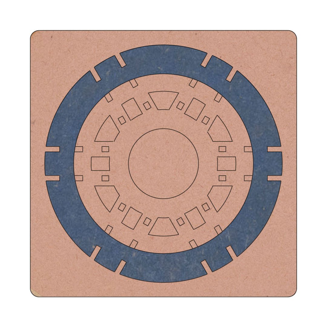 Ringen voor PM5 - PM5 hanglamp in de kleur Blue / Pink van Van Tjalle en Jasper