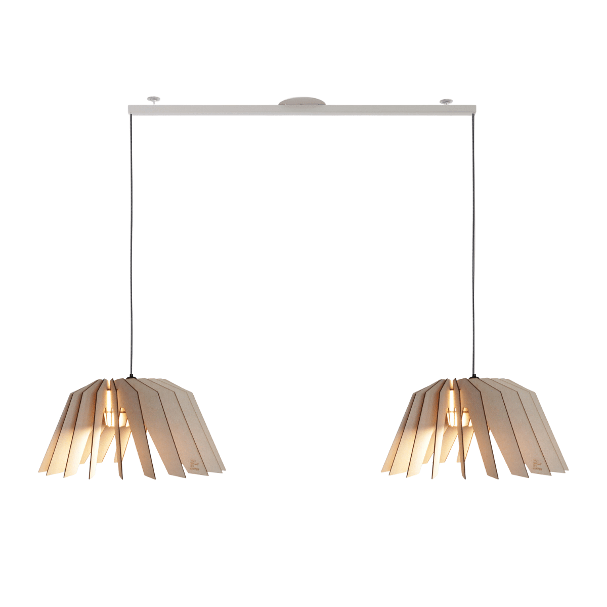 Vesper x Lightswing - Eettafel hanglamp in de kleur Twin van Van Tjalle en Jasper