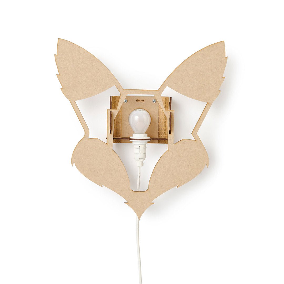 Vossen wandlamp - babykamer in de kleur van Van Tjalle en Jasper