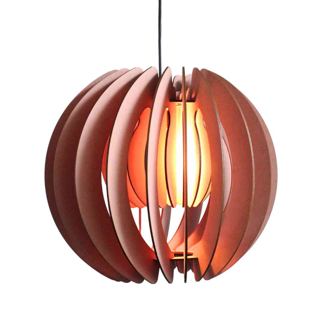William Shakesphere hanglamp - eetkamer in de kleur Aged Pink van Van Tjalle en Jasper