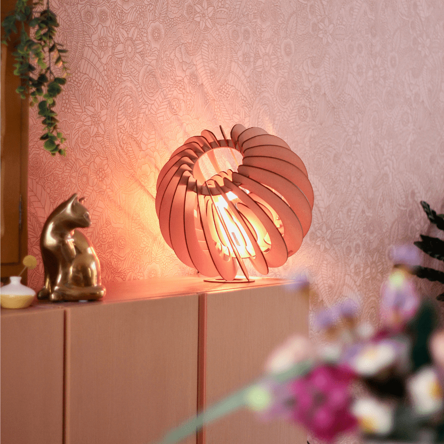 Roze lampen - Van Tjalle en Jasper