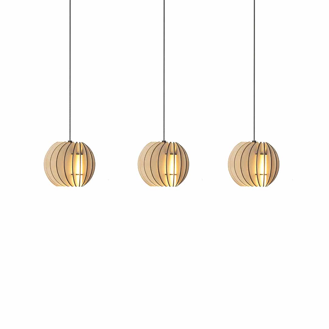 Atmosphere hanglamp - hanglamp in de kleur Black van Van Tjalle en Jasper