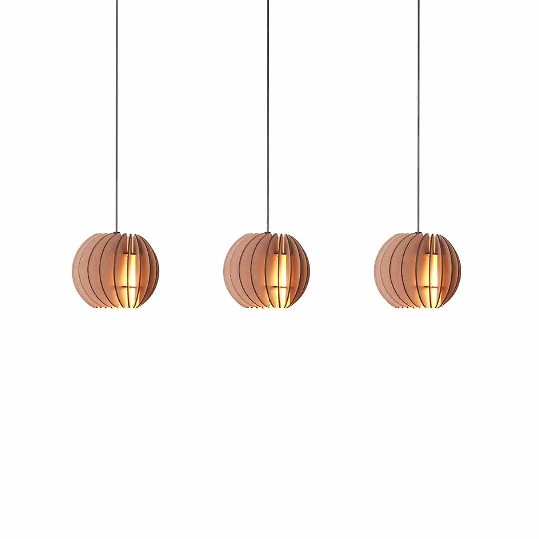 Atmosphere hanglamp - hanglamp in de kleur Black van Van Tjalle en Jasper