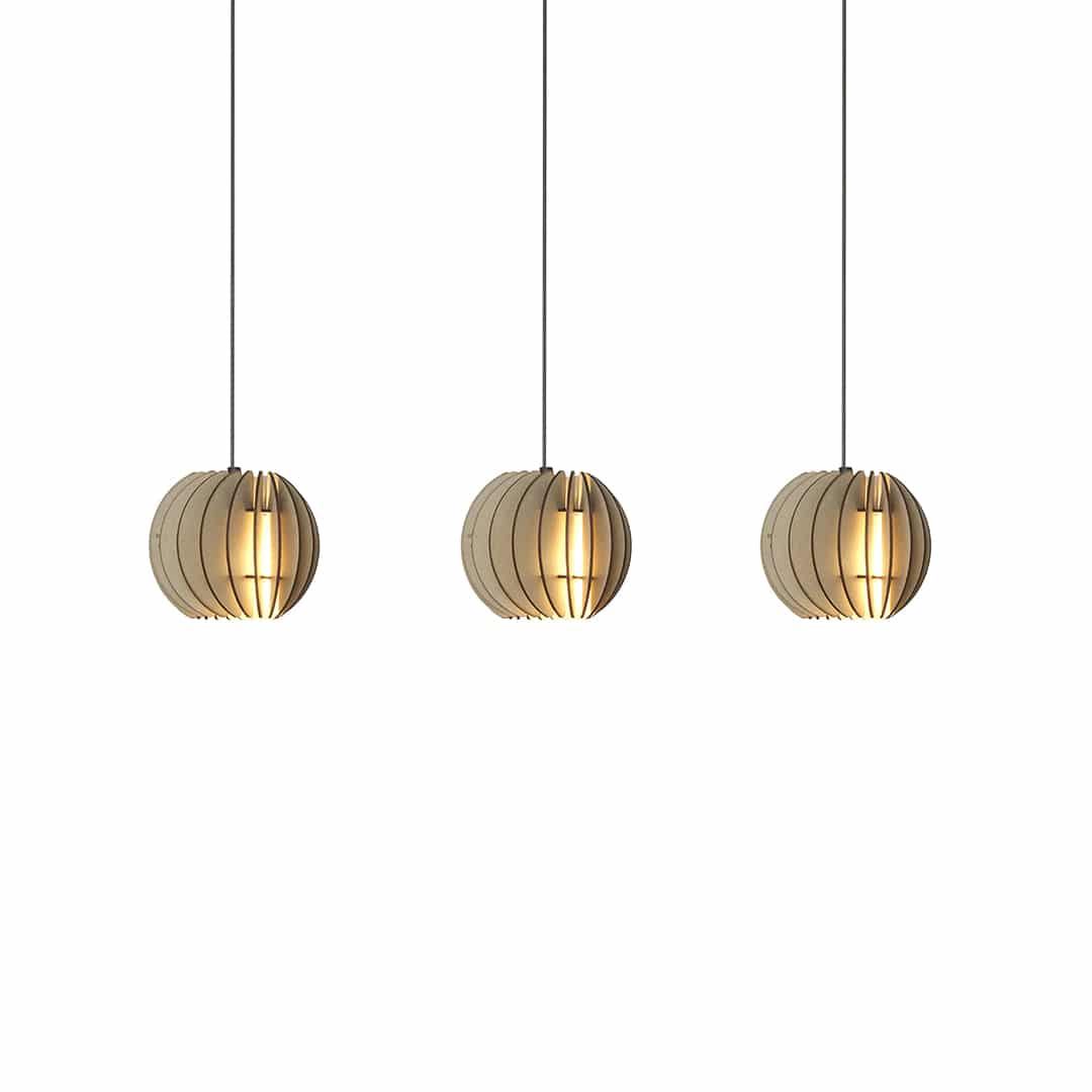 Atmosphere hanglamp - hanglamp in de kleur Black van Van Tjalle en Jasper