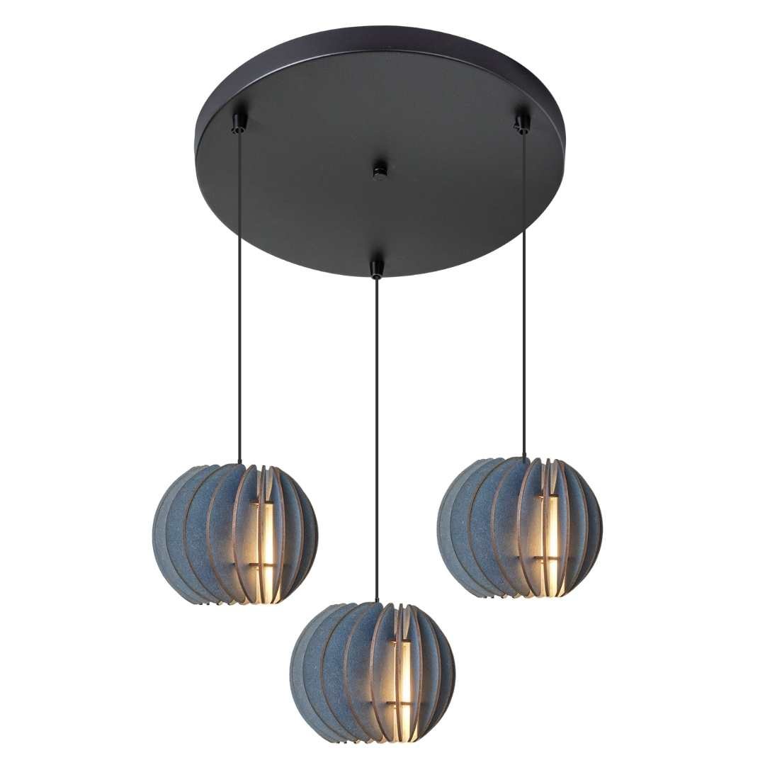Atmosphere Hanglamp bundel - Combi - sets in de kleur Naturel van Van Tjalle en Jasper