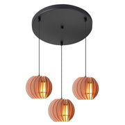 Atmosphere Hanglamp bundel - Combi - sets in de kleur Naturel van Van Tjalle en Jasper