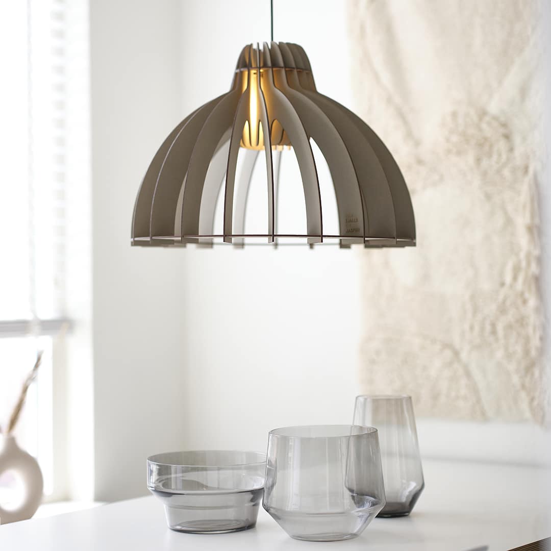 Granny Smith hanglamp - eetkamer in de kleur Naturel van Van Tjalle en Jasper