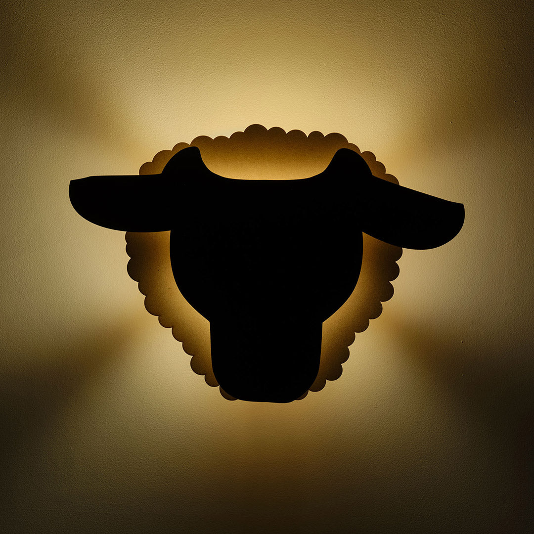 Schapen wandlamp - babykamer in de kleur van Van Tjalle en Jasper