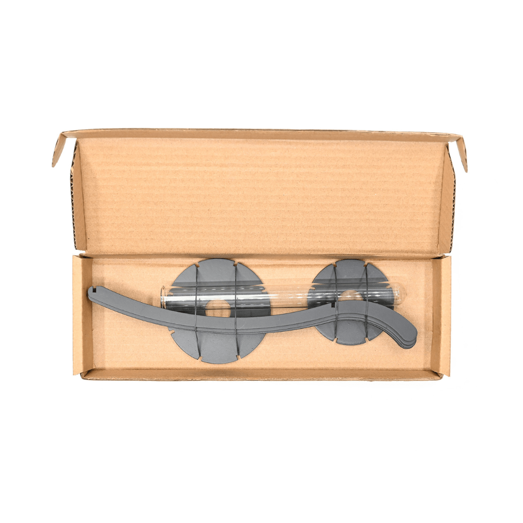 Wave bloemenvaas - Bloemenvaas in de kleur Black van Van Tjalle en Jasper